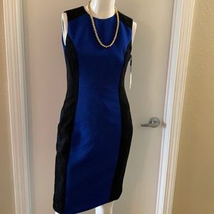 Royal blue dress